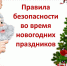 Приближается Новый год - необходимо помнить и соблюдать ряд правил чтобы избежать опасных ситуаций и сократить их риск - Администрация г. Курчатов